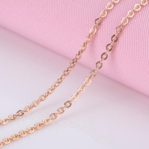 彩金项链