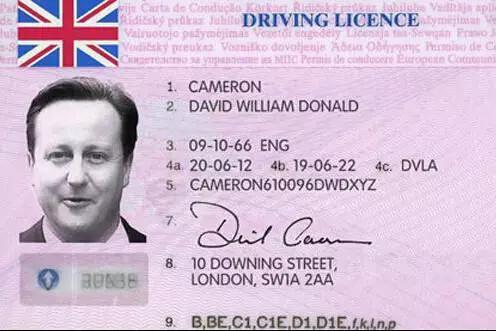 英国驾照