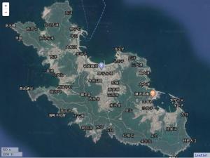 獐子岛卫星地图