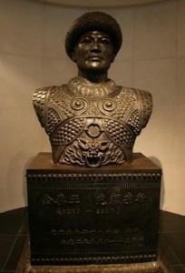 完颜宗翰塑像