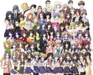 秋之回忆1-6全人物大集合
