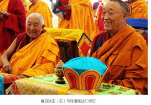 丹增南达大师和曼日法王