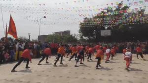 遂溪昌梓村年例武术表演