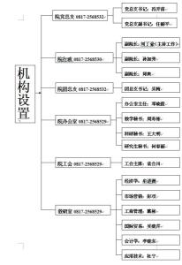 商学院机构设置