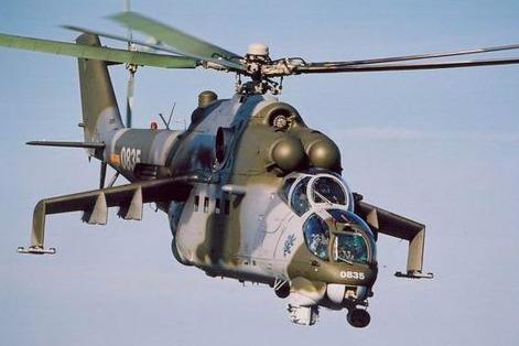 雌鹿武装直升机是一种双发单旋翼中型多用途武装直升机,由俄罗斯米里