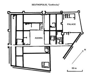 Seuthopolis城市布局图