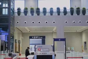 北站房内景，南站房内景