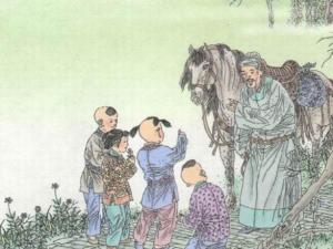 《回乡偶书》意境图