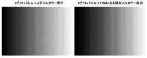 灰阶对比示意图