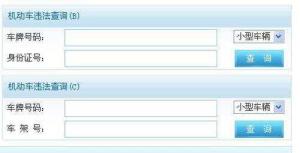 驾驶证查询系统