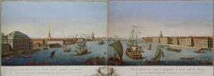 涅瓦河 1753年在圣彼得堡.