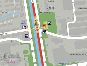 徐图港站出入口信息图