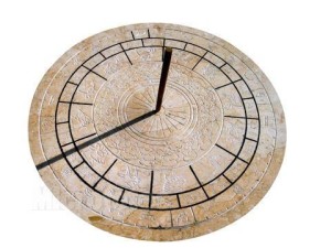 又称"日晷",是我国古代利用日影测得时刻的一种计时仪器.