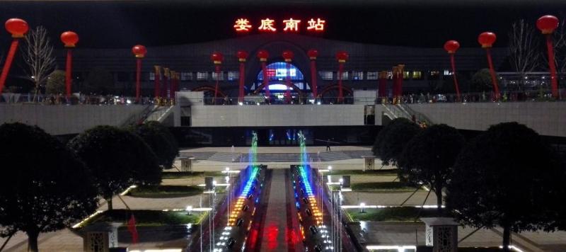 娄底南站夜景