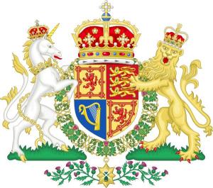 英国政府使用的国徽(在苏格兰)