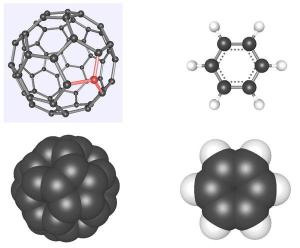 碳原子结构模型图图片