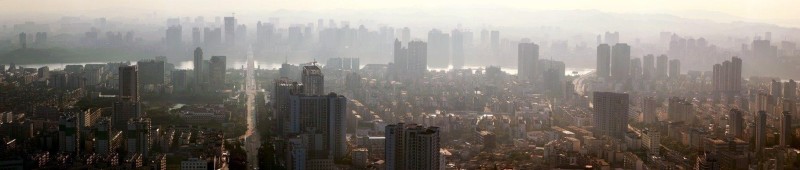 株洲局部全景图