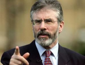 新芬党主席格里·亚当斯（Gerry Adams）