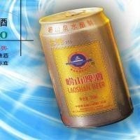 崂山啤酒听精品355ml