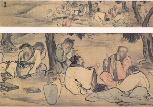 万邦治《饮中八仙图》