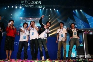 WEG3夺冠瞬间（alex：右四）