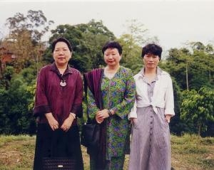 张晓风合影