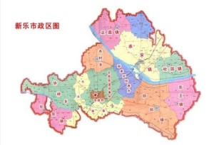 新乐市政区图
