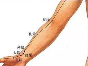 尺泽穴