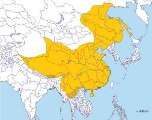 明朝鼎盛疆域(公元1433年)