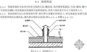 屋面排气口做法