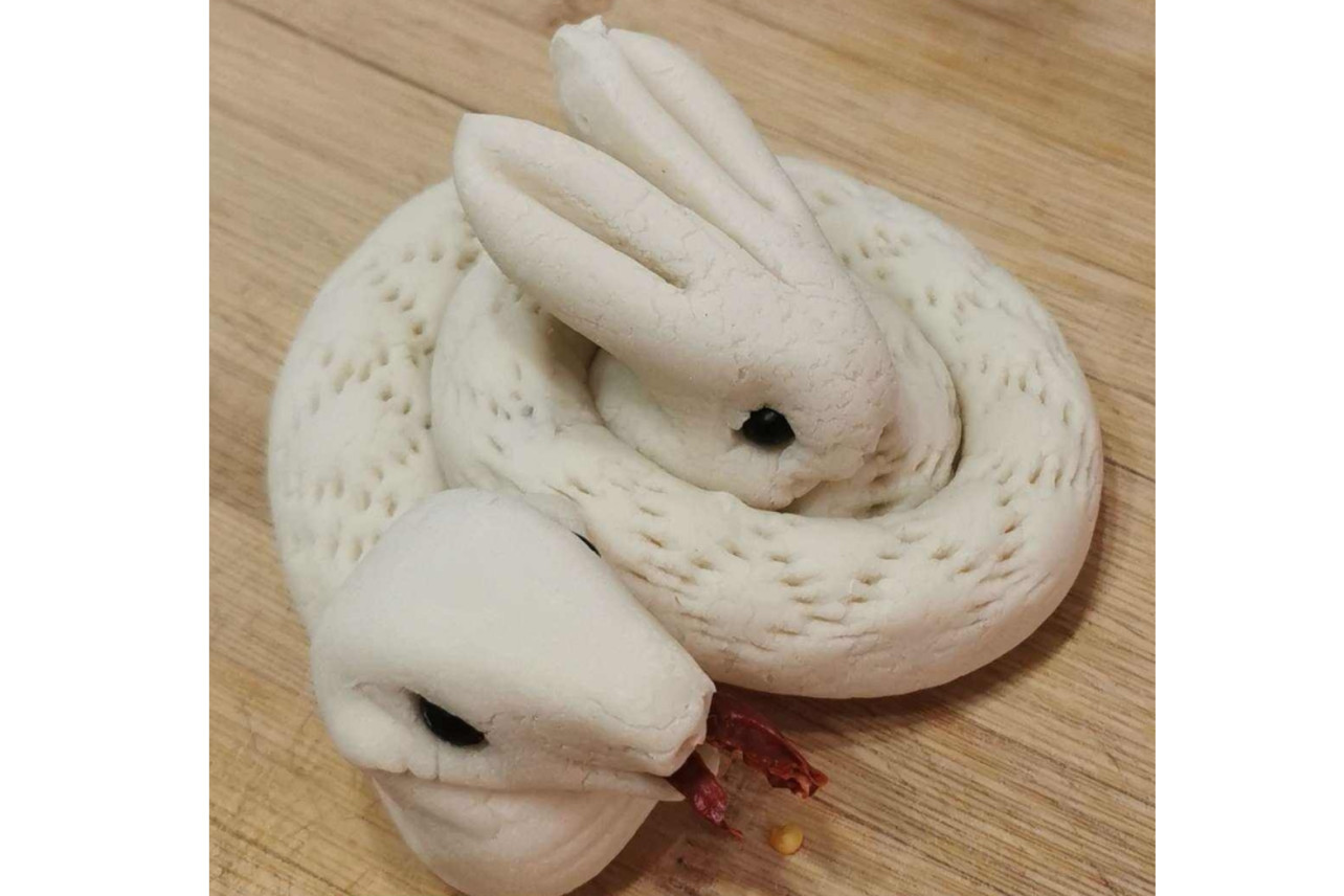 民艺-赏析-蛇盘兔、十二生肖