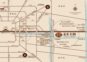 项目交通位置图