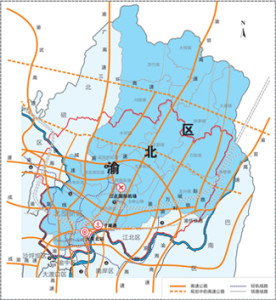 渝北玉峰山环山村规划图片