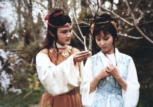 林黛玉与贾宝玉（87版红楼梦剧照）