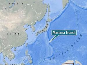马里亚纳海沟地图图片