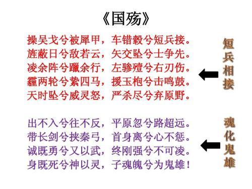 国殇(战国屈原诗作) - 搜狗百科