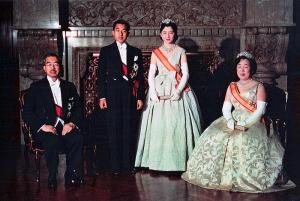 1959年与父亲