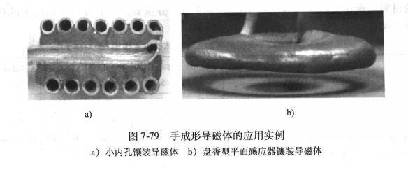 图1 手成型导磁体