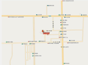额济纳旗旗府地图