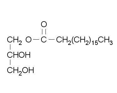 单硬脂酸甘油酯结构式图片