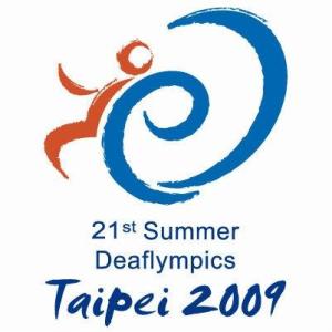 2009年在台北举办的第21届夏季聋奥会会徽
