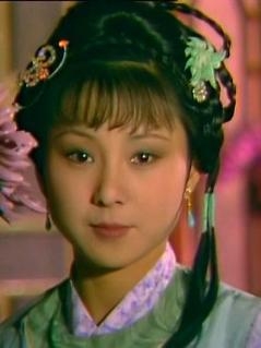 安雯饰演的晴雯