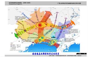 张黄镇在北部湾经济区的位置