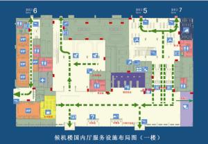 临沂沭埠岭机场航站楼平面图