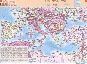 地中海地图
