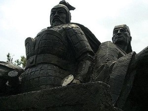 灌婴雕像