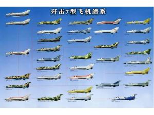 歼-7系列型谱