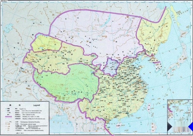 西晋版图