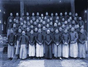 高等学堂的教师们（成都，1911年春）