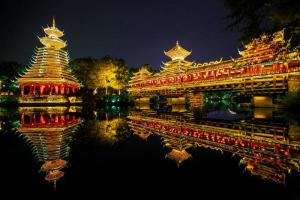 中华民族文化村风光